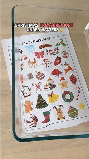 I Spy Christmas Edition: Treasure Hunt under Water! 🎅