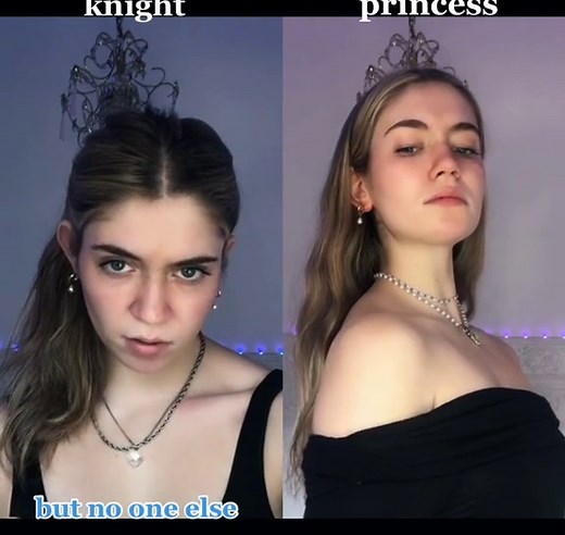 #pov the knight makes the princess fall in love with them to gain power… only to realize they regret using her