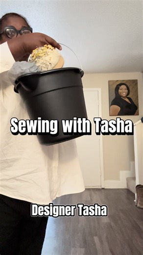 #SewingWithTasha #unconventional Watch me turn Carpet Into Couture for my twin, my son Lala … I had fun doing this one! He is my favorite client & I really enjoy making clothes for him! Now I want to make something for me lol __________________________________ Oh yeah… Day 10 of 30 of promoting my Fashion Show! We are 26 Days away from “the cotTON to the TOP” Fashion Show (2/22/26)! YOU DONT WANT TO MISS THIS SHOW! #designertasha #fypシ #sewing