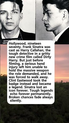 : Frank Sinatra Refused Dirty Harry Before Clint Eastwood—Fate Stopped Him