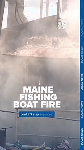 A dramatic fire at sea, a call to abandon ship, and a crew of 6 rescued by the Coast Guard. The boat caught fire while the crew was about to haul in their nets and in a matter of minutes, fire overtook the entire ship. STORY: https://bit.ly/4fMBrSo | WGME CBS 13 News, Portland