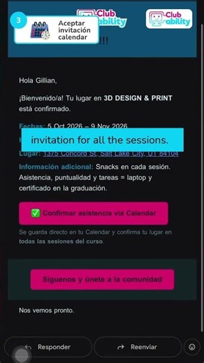 Course registration guide in 3 simple steps