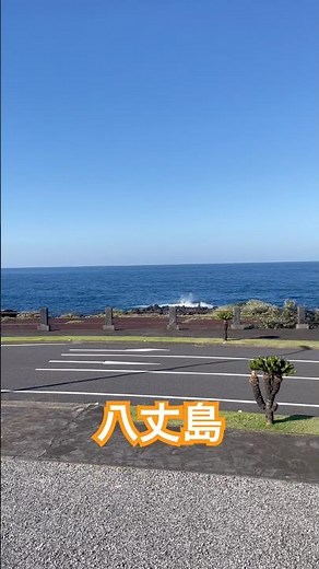 初・八丈島へ 展望台からの眺め👀