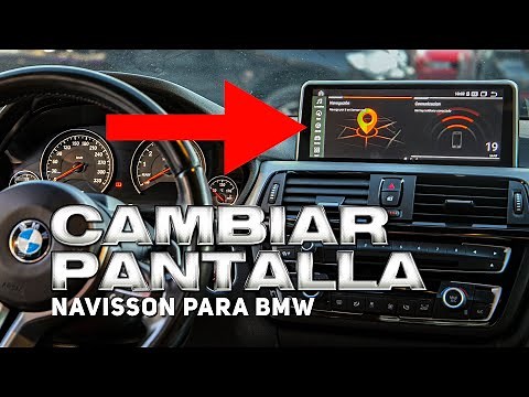PANTALLA BMW NAVISSON CON NAVEGADOR, CARPLAY, ANDROID Y CÁMARA TRASERA