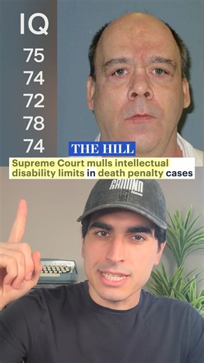 Ground News on Instagram: "Back in 2002, the Supreme Court determined that executing individuals with intellectual disabilities is cruel and unusual punishment and is therefore unconstitutional. ⁠ ⁠ IQ tests have long been a crucial ingredient for states like Alabama in determining whether or not a death row inmate has an intellectual disability, as the state will not deem someone intellectually disabled if they have an IQ above 70 (considering the margin of error). ⁠ ⁠ But what if an inmate has
