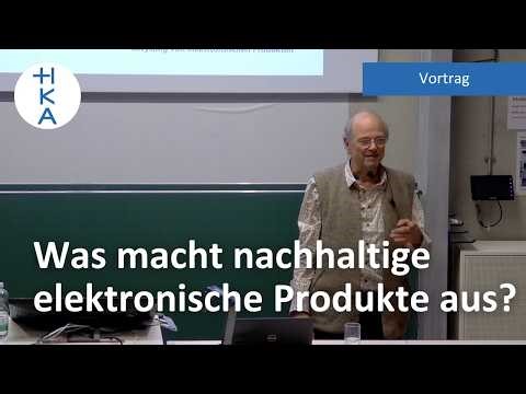 Vortrag: Umweltaspekte bei Herstellung, Gebrauch und Entsorgung von elektronischen Produkten | HKA