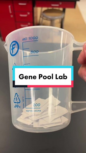 Experiential Gene Pool Lab Activity for Biology Students