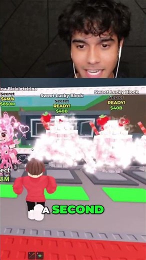 Sweet Lucky Block Game: Candy & Secrets! #shorts