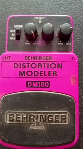 Behringer DM100 Distortion Modeler: 3 legendary pedals in a stomp box #nirvana #distortion