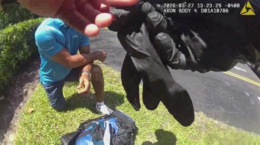 Watch: Bodycam video of Tiger Woods DUI arrest on Jupiter Island