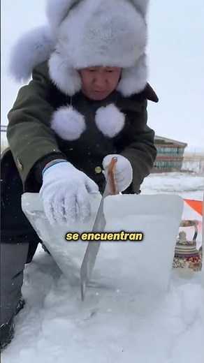 🧊 Cómo construir un congelador de hielo en plena nieve ❄️
