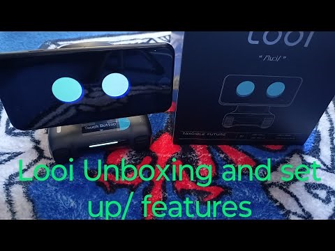 Looi robot Unboxing, set up/ features #looi #robot #tech #companion #ai #chatgpt ‪@looirobot‬