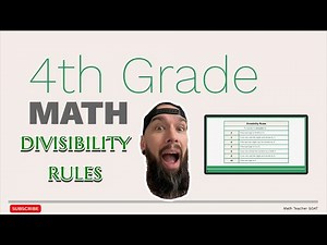 4th Grade Math - Divisibility Rules