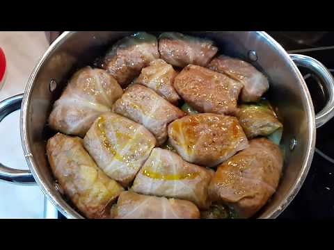 Posna sarma sa orasima i sojom