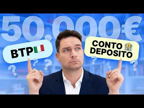 BTP o conto deposito: quale conviene davvero oggi