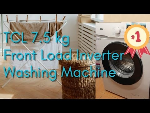 Unboxing and how to Operate your TCL Front Load Washing Machine / Washer and Dryer Combo 7.5 kg
