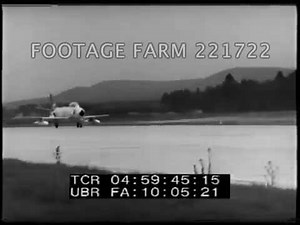 F-84F Thunderstreak Military Jet Display 221722-08 | Footage Farm
