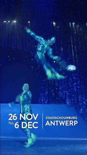 ❄️Cirque du Soleil's "Twas the night before 🌟#cirquedusoleil #antwerp #belgium