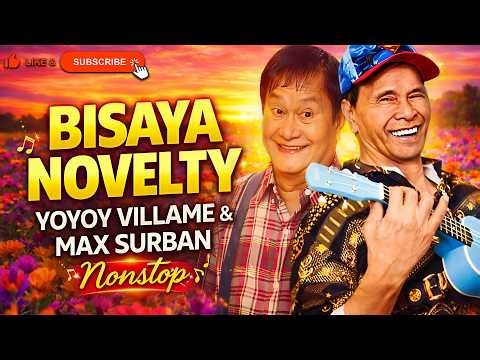 The Kings of Bisaya Novelty: Yoyoy Villame & Max Surban Nonstop 🎙 Best Comedy Songs [HQ]