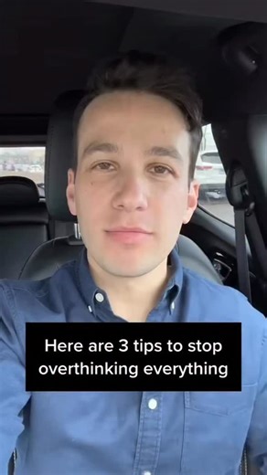 1K views · 539 reactions | 3 tips to stop overthinking #tips #motivation #overthinking #fyp #foryou #foryoupage #explore #explorepage | Yaakov Andrew Cohen | Facebook