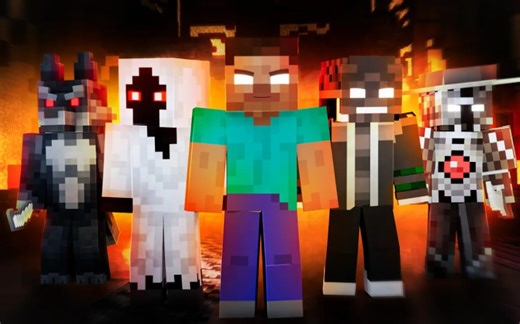 我的世界动画 The Herobrine Army - NetherWar: Season 2 EP1