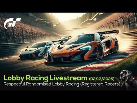 🟢 LIVE Gran Turismo 7 - PSR Respectful Lobby Racing - 02/12/2025 #GT7