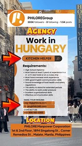 📣Kitchen Helper Bound to Hungary🇭🇺,Europe🇪🇺 Agency: PHILOREGroup #europe #hungary #OFW #follower #highlights | Kabayan Vlog