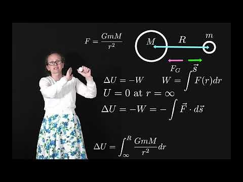 Universal gravitational potential energy