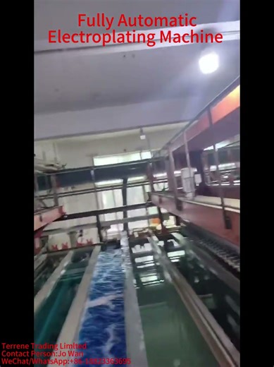 Fully Automatic Electroplating Machine #pcbmachine #machine #productionfacility