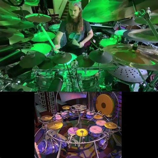 Covering Future Retro by Animusic (clip 1) #drums #cover #music #animusic