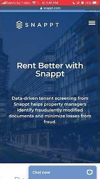 SNAPPT Falsified Doc Verification