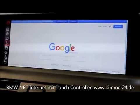 BMW Navigation Professional NBT. INTERNET Freischaltung, mit Touch Controller