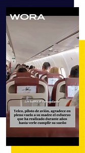 119K views · 4K reactions | ¡Durante un vuelo, ✈️Piloto le habla a la señora rubia del asiento 14! 珞 #wora #worajl #abc5pr #MomentosInolvidables #familiaunida | WORA-TV | Facebook