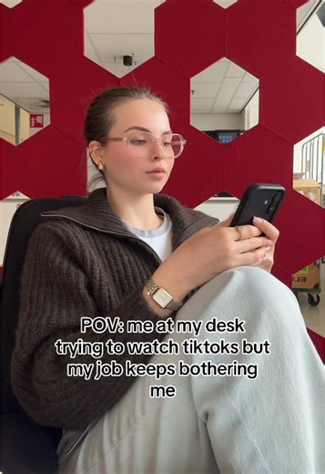 Navigating Office Distractions: A Desk POV