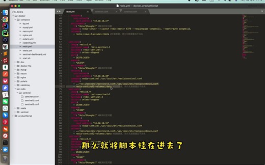 基于docker-compose一键快速搭建部署redis-sentinel集群