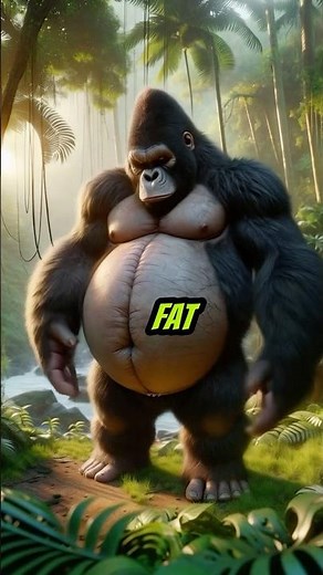 Kong Is So Fat And Godzilla Helps Him 🥵#godzillacartoon #kingmonster