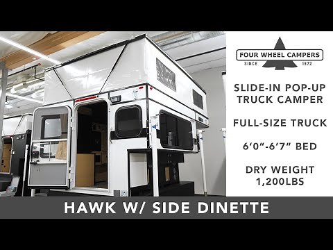 Four Wheel Camper Tour - Hawk Slide-In w/ Side Dinette 2023