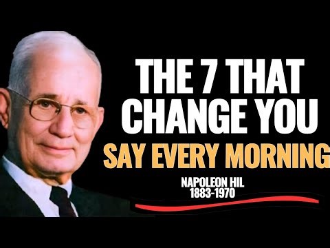 These 7 Affirmations Are Reshaping Thousands of Lives | Napoleon Philosophy