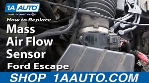 How to Replace Air Flow Meter Sensor 2001-08 Ford Escape