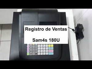 Registro de Ventas Sam4s 180U