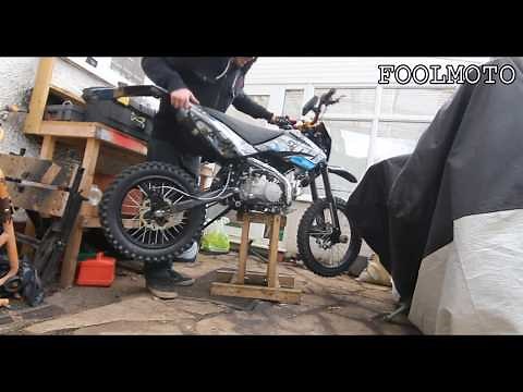 NEW PIT BIKE ENGINE INSTALL|YX 160CC