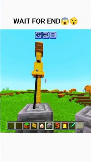 How to Make a Ringing Bell in Minecraft | Easy Bell Trick||#shorts #minecraftshorts#minecraft trick