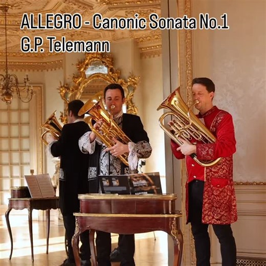 ***ALLEGRO*** Viel Spaß mit dem ALLEGRO der Canonic Sonata No.1 von G.P. Telemann! 🎶🎧 Die Noten findet ihr in DUET SERIES VOL.2 (S.10). DUET SERIES Vol.2 enthält 15 konzertante Duette für Bariton, Euphonium & Tenorhorn. Es handelt sich um Bearbeitungen klassischer Stücke vom Barock bis zur Moderne sowie neue Kompositionen quer durch verschiedene Stile. 📍Weitere Infos & Noten: https://www.brasstrail.de/Produkt/duet-series-vol-2/ The score is part of DUET SERIES Vol.2 (p.10). DUET SERIES Vol.2 