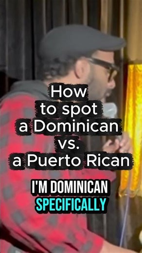 Dominicans vs. Puerto Ricans #comedy #standup #shorts #dominican #viral
