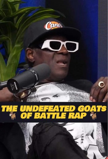 When it comes to battle rappers, @Flavor Flav says that two MCs stand above the rest. From the latest #MohrStories podcast. Available now for watch & listen at the links in my bio. #rap #rapper #battlerap #GOAT #eminem #krsone #flavorflav #publicenemy