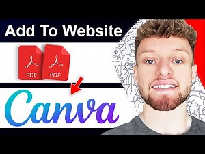 How To Add PDF To Canva Website (Step By Step)