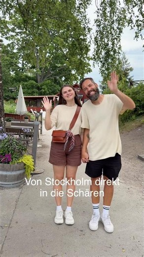 Von #Stockholm direkt in die #Schären 🇸🇪⛴️ #schweden #reisetipps