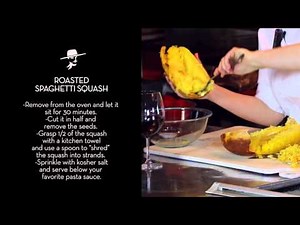 Chef Sarah's Roasted Spaghetti Squash