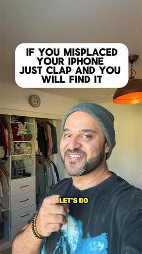 MILAD ALEMI on Instagram: "How to find your misplaced iPhone with this simple hack enjoy #iphonetips"