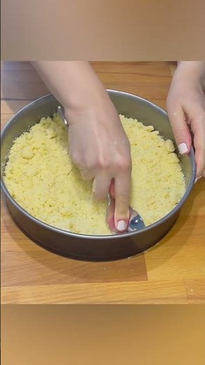 Quick quark crumb cake #crumb cake